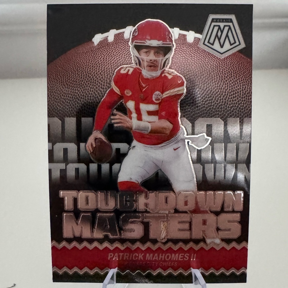 2024 Patrick Mahomes Panini Mosaic Touchdown Masters card - Picture 1 of 2